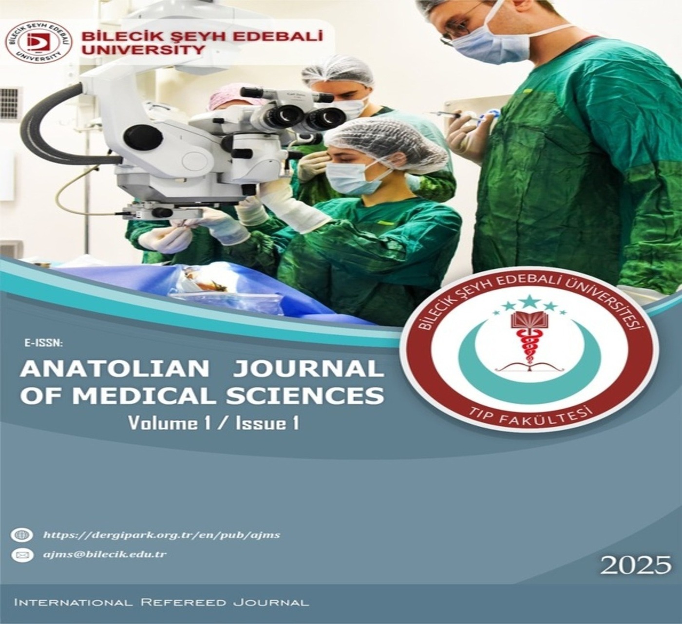 Anatolian Journal of Medical Sciences İlk Sayısıyla Yayında
